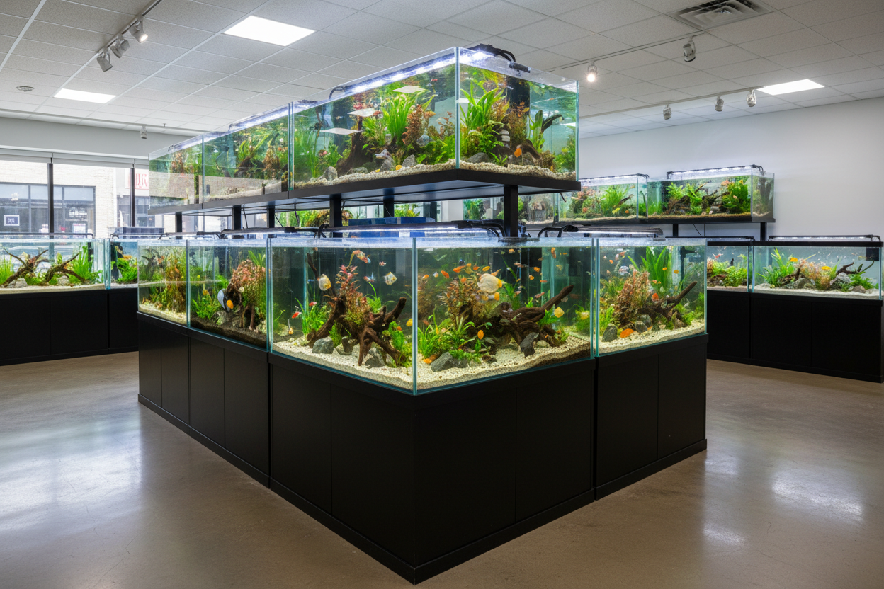 Aquarium Fish Tanks & Stands