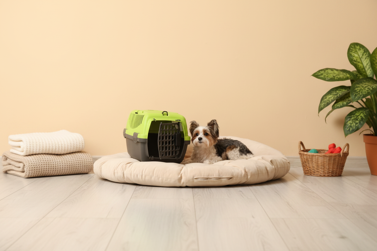 Dog Beds and Crates Banner
