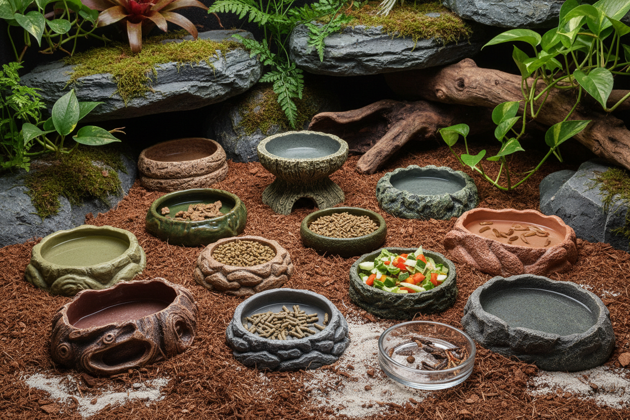 Reptile Feeders/Drinkers
