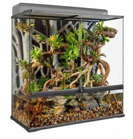 EXO TERRA LARGE EXTRA TALL GLASS TERRARIUM 90X45X90