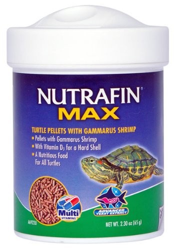 Nutrafin Max Gammarus Pellets Turtles Food [Set of 2] Size: 2.29 Oz.