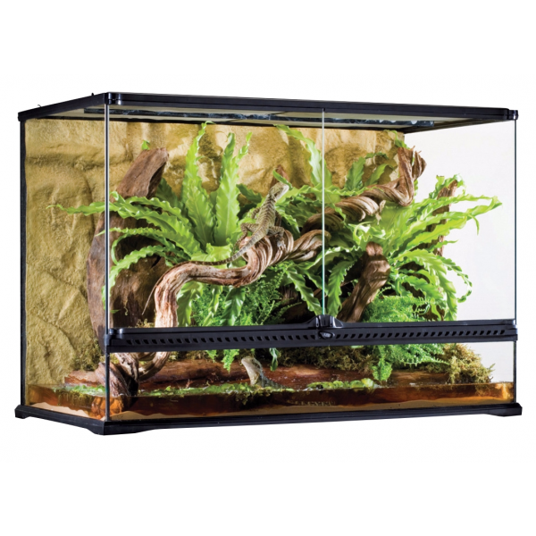 EXO TERRA GLASS TERRARIUM 90w X 45d X 60h LARGE TALL 