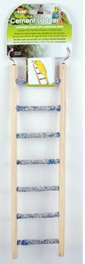 BIRD LIFE CEMENT LADDER WITH WOOD FRAME 7 STEP