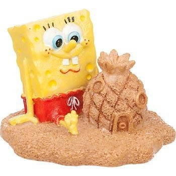 SPONGEBOB SQUEARE PANTS IN SAND