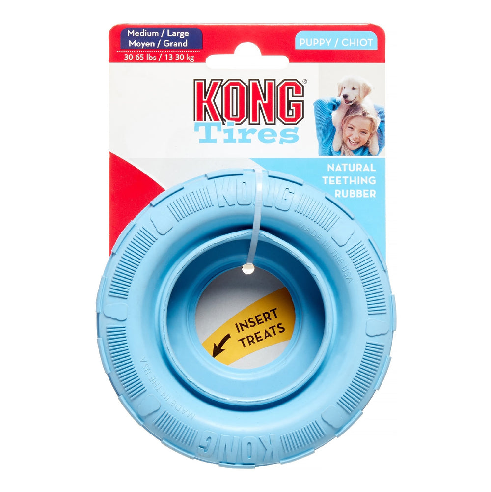 KONG Medium/Large Puppy Tires Dog Chew Assortment