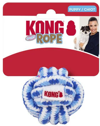 KONG PUPPY ROPE BALL L