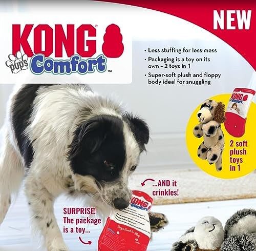 KONG Medium Comfort Pups Spot Dog Toy