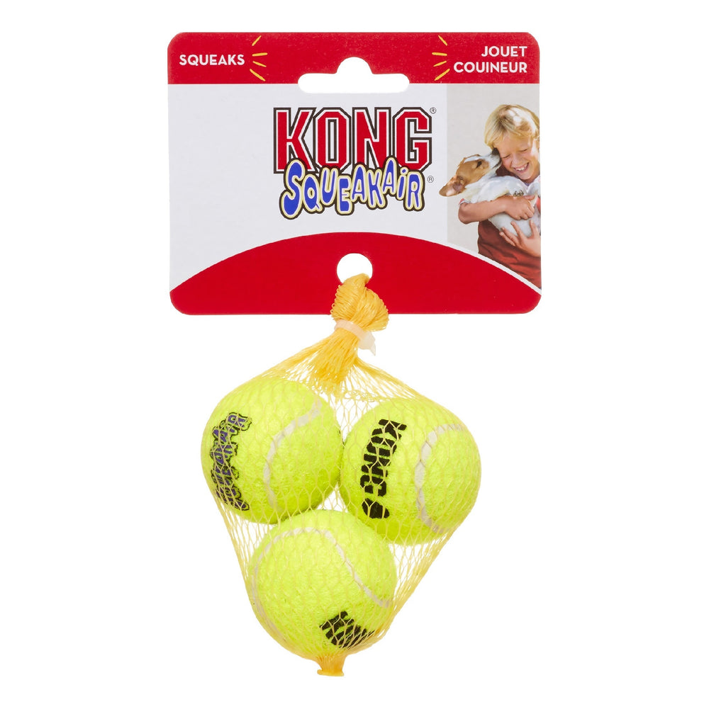KONG SqueakAir Balls Dog Toys, 3-Pack