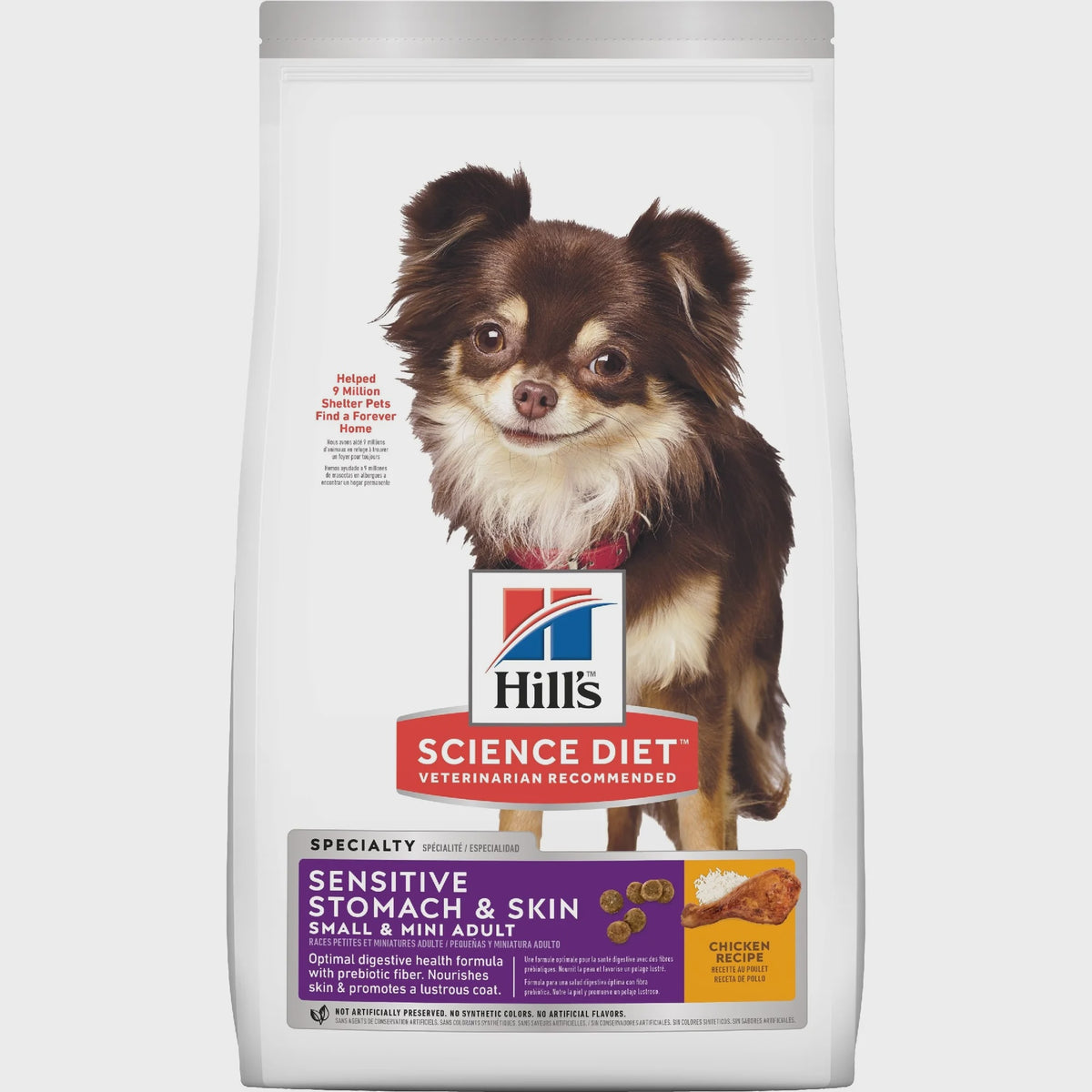 HILLS DOG ADULT SMALL AND MINI SENSITIVE STOMACH AND SKIN 1.81KG