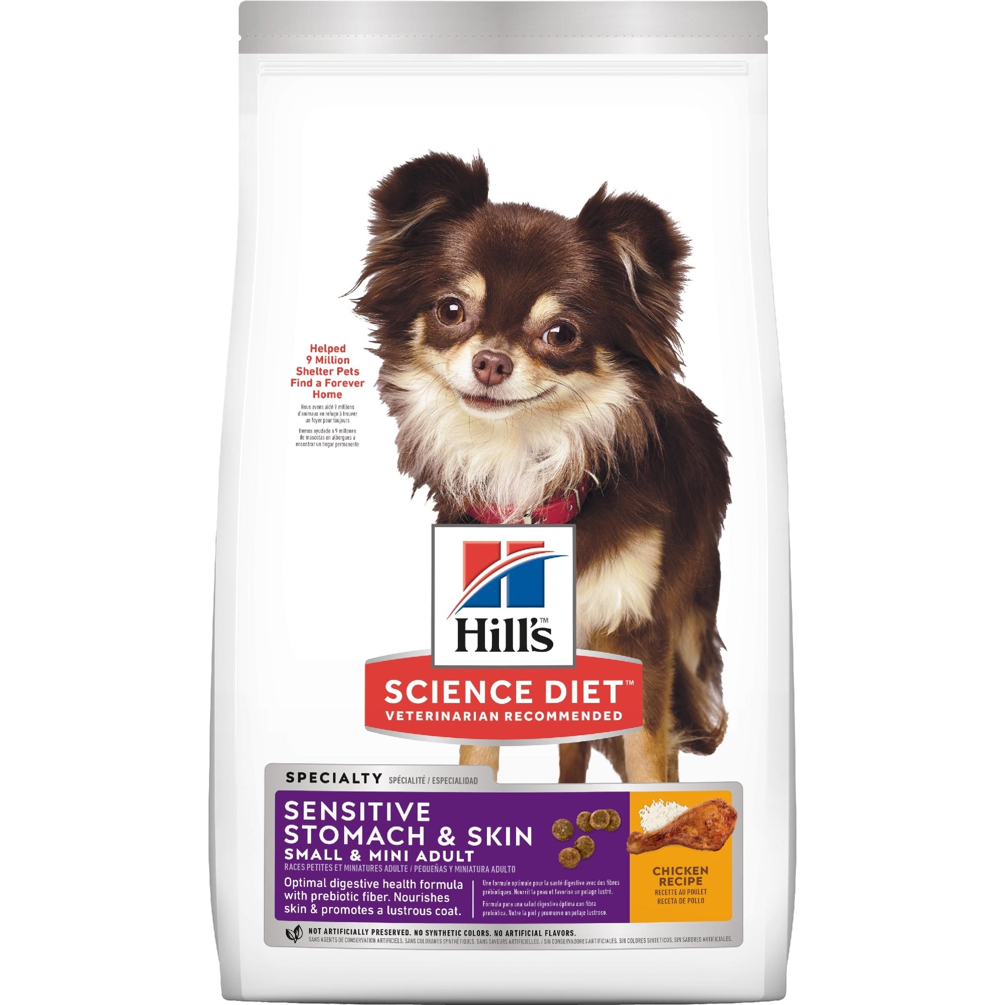 HILLS DOG ADULT SMALL AND MINI SENSITIVE STOMACH AND SKIN  1.81KG