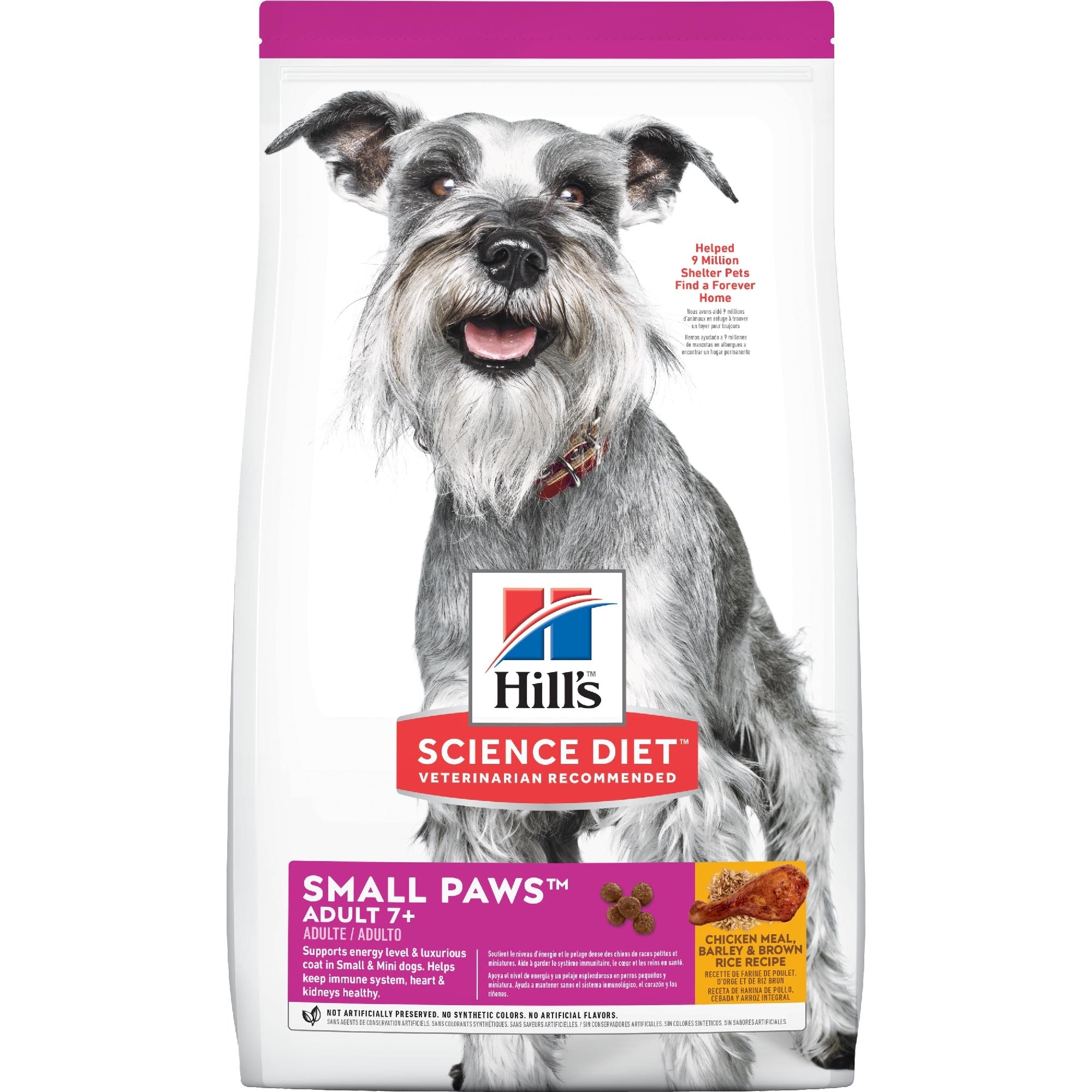 HILLS DOG ADULT 7+ SMALL PAWS7.03KG