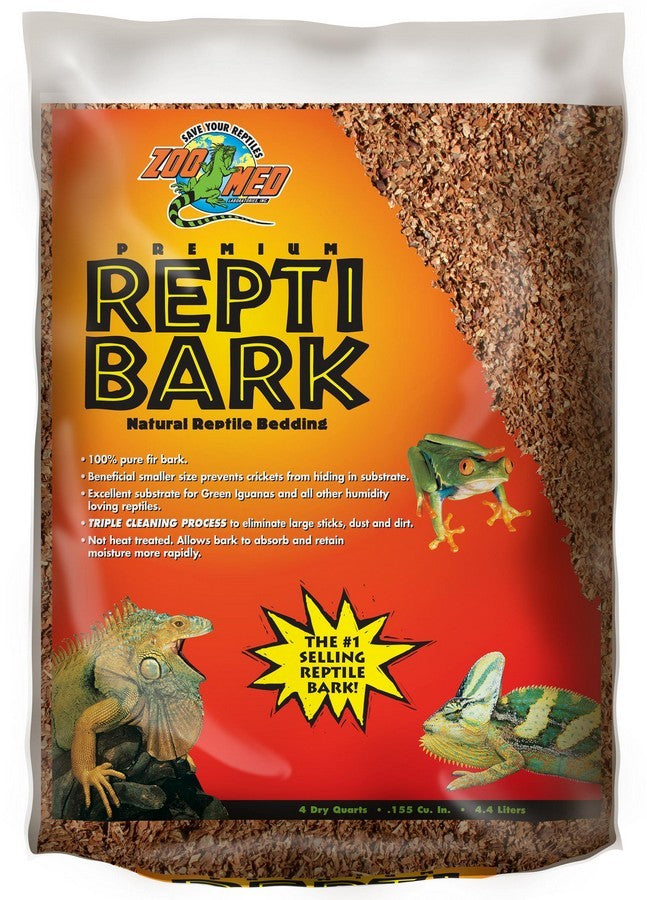 Repti Bark Natural Reptile BedDig for Reptiles