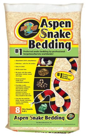 ZOO MED ASPEN SNAKE BEDDING 8.8LTR