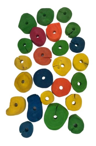 NINOS JAVA JAVA WOOD DISCS - PACK 25