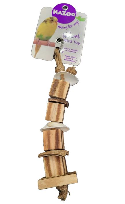 KAZOO NATURAL BEAK TOWER WITH SHELLS