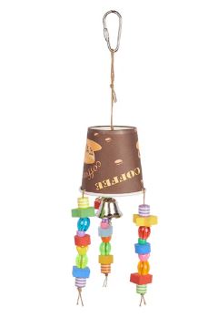 KAZOO DANGLE CUP W/ BEADS 