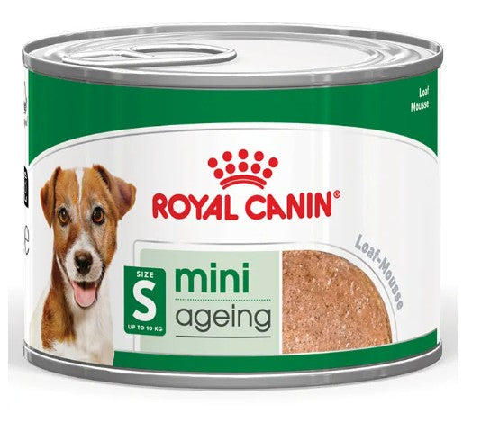 ROYAL CANIN MINI ADULT WET AGEING 8+ 195G X12