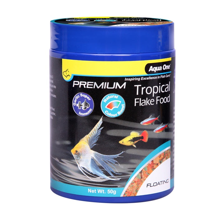 AQUA ONE PREMIUM TROPICAL FLAKES 50G