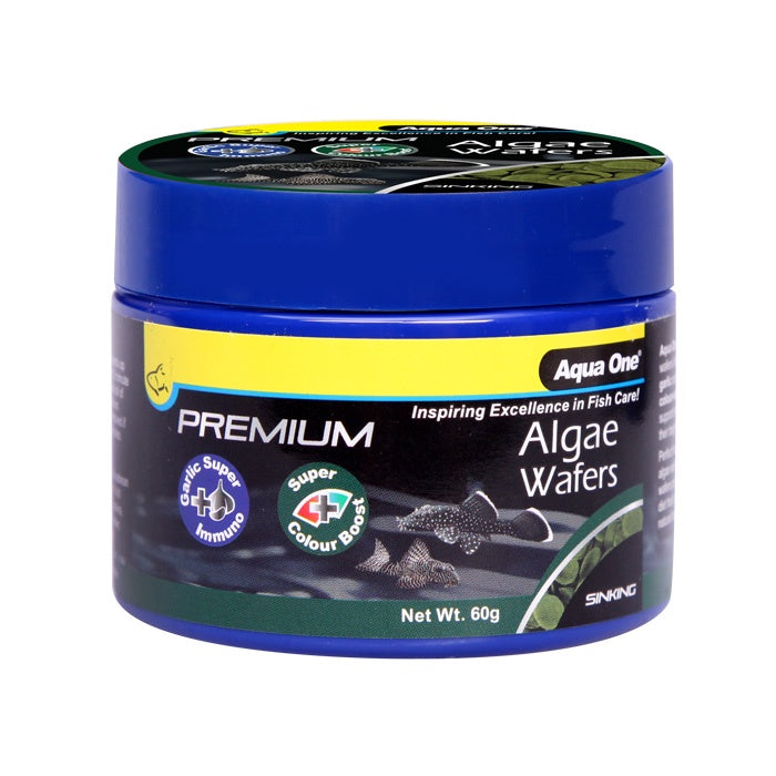 AQUA ONE PREMIUM ALGAE WAFERS 60G