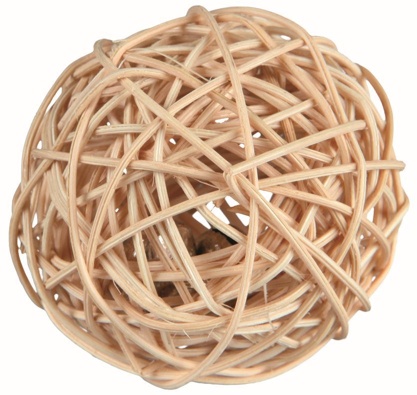 TRIXIE WICKER BALL WITH BELL