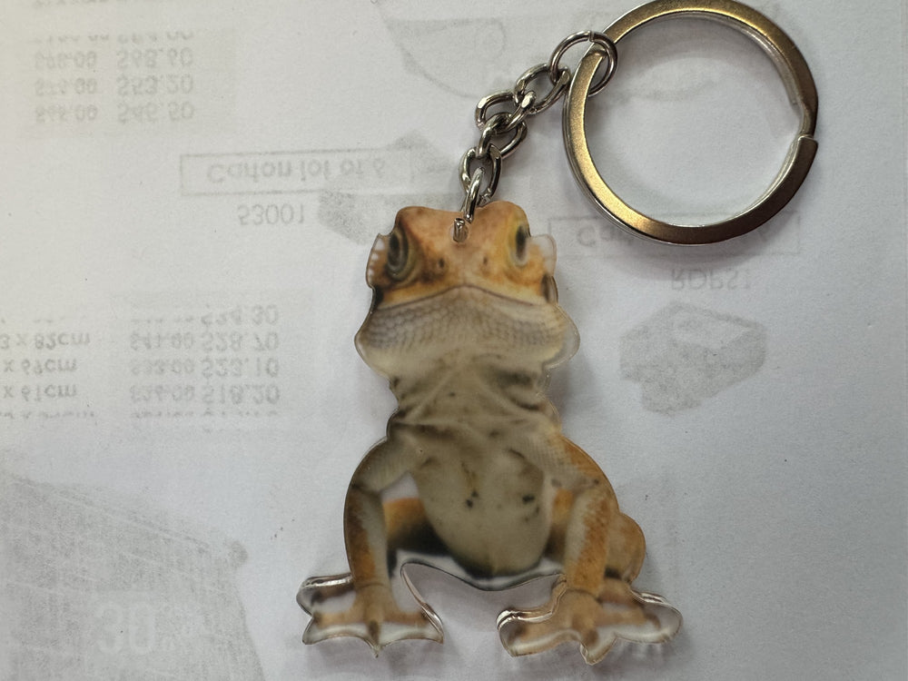 BEARDED DRAGON KEYRING