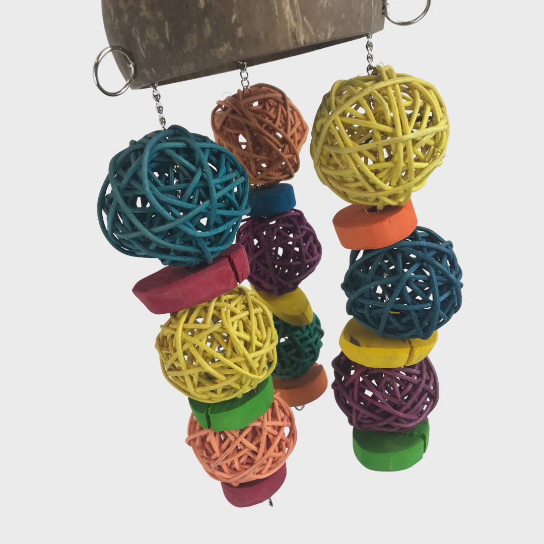 NINOS JAVE COCO WICKER CLUSTER