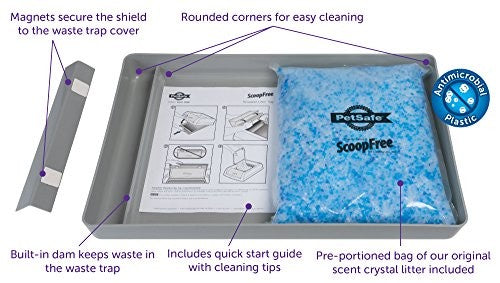 PETSAFE SCOOPFREE REFILLABLE CAT LITTER TRAY
