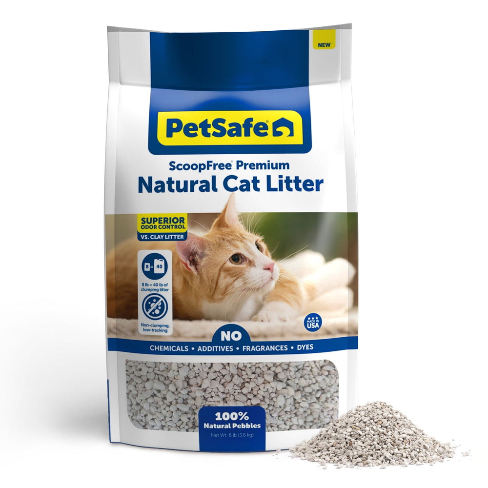 PETSAFE SCOOPFREE PREMIUM NATURAL CAT LITTER 3.6KG