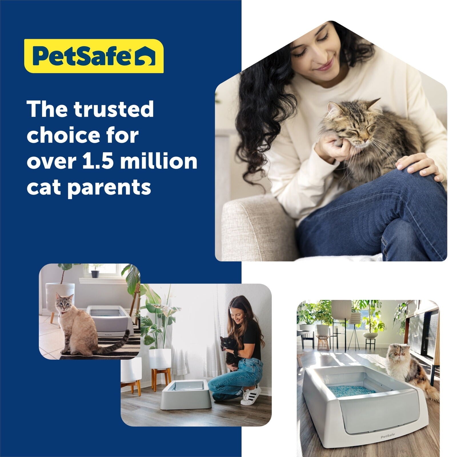 PETSAFE SCOOPFREE PREMIUM NATURAL CAT LITTER 3.6KG