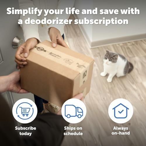 PETSAFE SCOOPFREE SMARTSPIN AUTO CLEANING CAT LITTER BOX DEODORISER 2PK