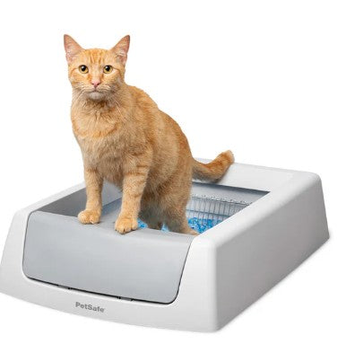 PETSAFE SCOOPFREE CRYSTAL SELF CLEANING CAT LITTER BOX