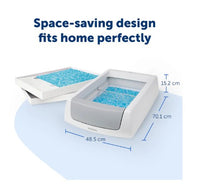 PETSAFE SCOOPFREE CRYSTAL SELF CLEANING CAT LITTER BOX