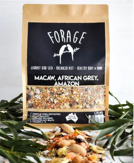 FORAGE MACAW AFRICAN GREY AMAZON 1.75KG