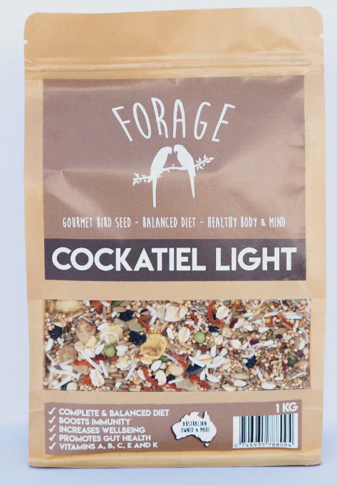 FORAGE  SMALL PARROT LIGHT 1KG
