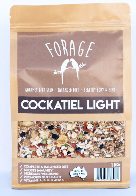 FORAGE COCKATIEL LIGHT 1KG