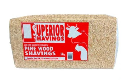 SUPERIOR PINE SHAVINGS BALE 14KG