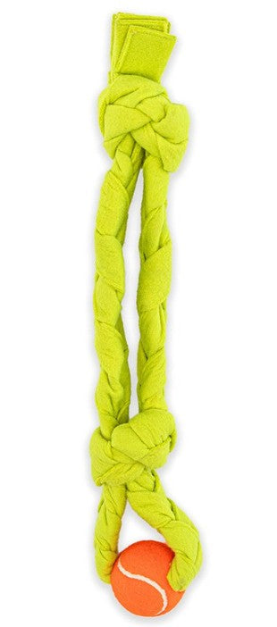 GURU FIGURE 8 SQUEAKING TENNIS SNUFFLE ROPE