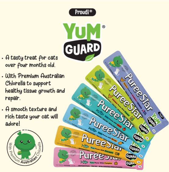YUMGUARD PUREE STAR COMBO PACK 36 X 14G SACHETS