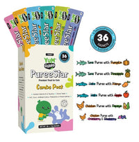 YUMGUARD PUREE STAR COMBO PACK 36 X 14G SACHETS