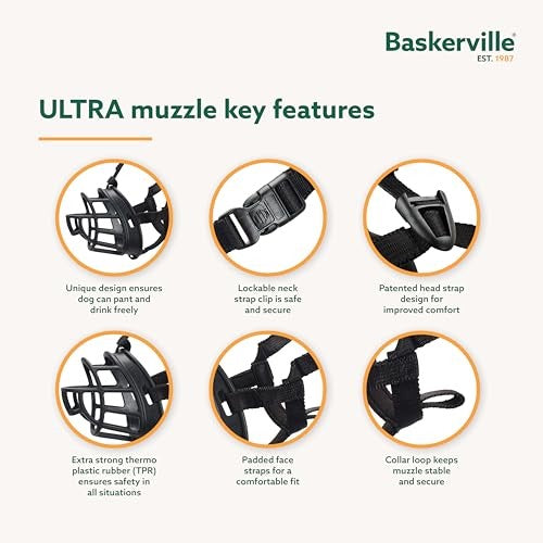 BASKERVILLE ULTRA MUZZLE SIZE 2