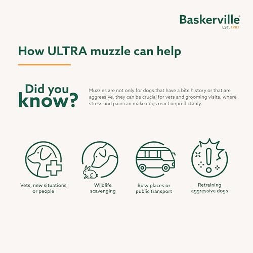BASKERVILLE ULTRA MUZZLE SIZE 4