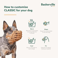 BASKERVILLE CLASSIC BASKET MUZZLE SIZE 2