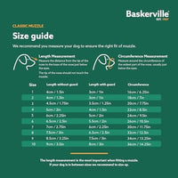 BASKERVILLE CLASSIC BASKET MUZZLE SIZE 2