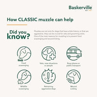 BASKERVILLE CLASSIC BASKET MUZZLE SIZE 2