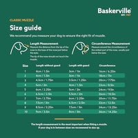 BASKERVILLE CLASSIC BASKET MUZZLE SIZE 4