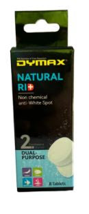 DYMAX NATURAL RID - NON CHEMICAL WHITE SPOT 8 TABLETS IN A BOX
