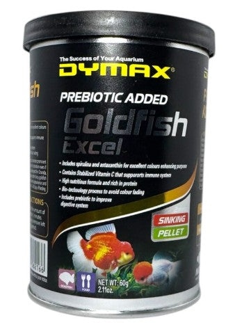 DYMAX GOLDFISH EXCEL SINKING PELLETS 60G