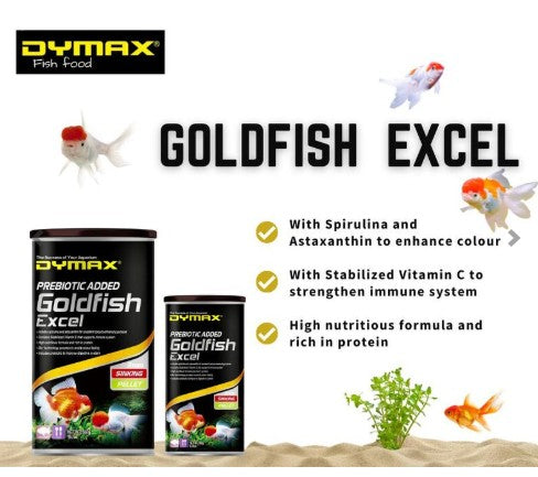 DYMAX GOLDFISH EXCEL SINKING PELLETS 60G