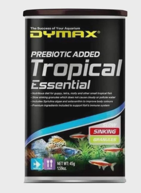 DYMAX TROPICAL ESSENTIAL 45G SINKING GRANULES