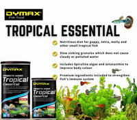 DYMAX TROPICAL ESSENTIAL 45G SINKING GRANULES